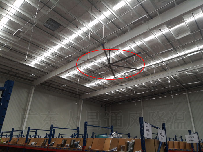廠房車間安裝大型工業(yè)大風(fēng)扇效果如何？